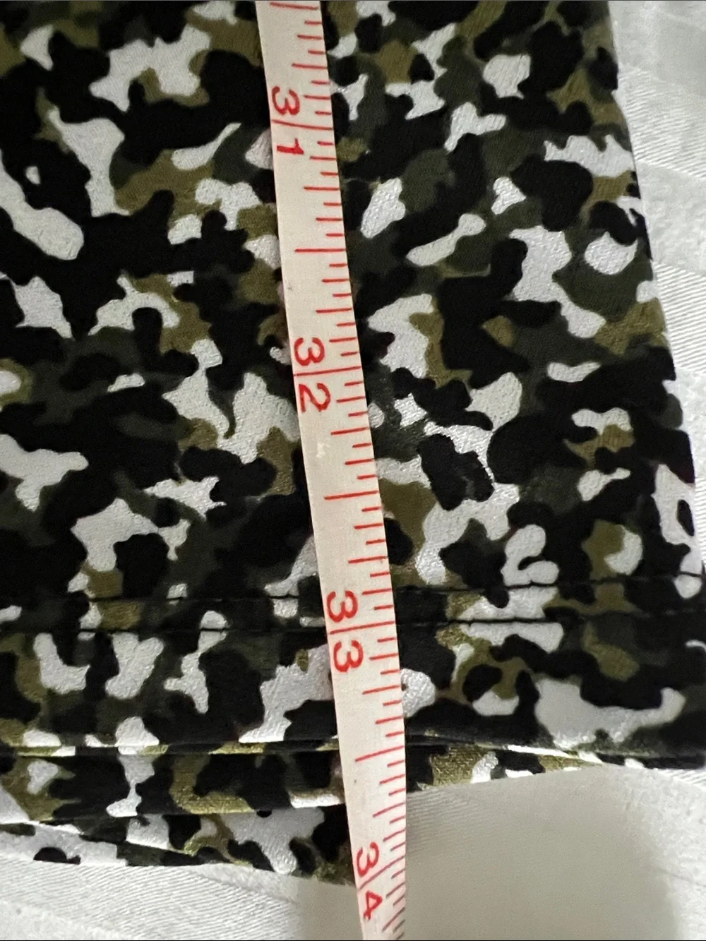 Michael Kors Black, White & Olive Abstract Print Midi Dress